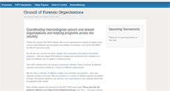 Desktop Screenshot of collegeforensics.org